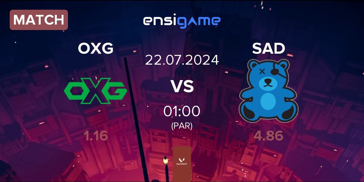 Match Oxygen Esports OXG vs SaD Esports SAD | 22.07