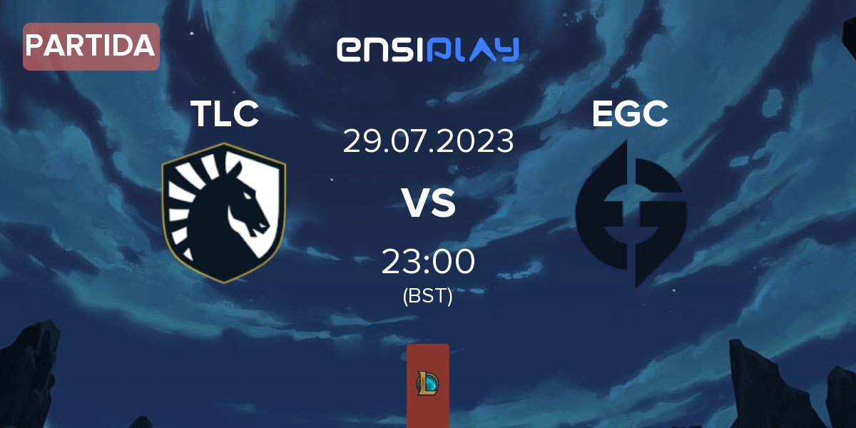 Partida Team Liquid Challengers TLC vs Evil Geniuses Challengers EGC | 29.07