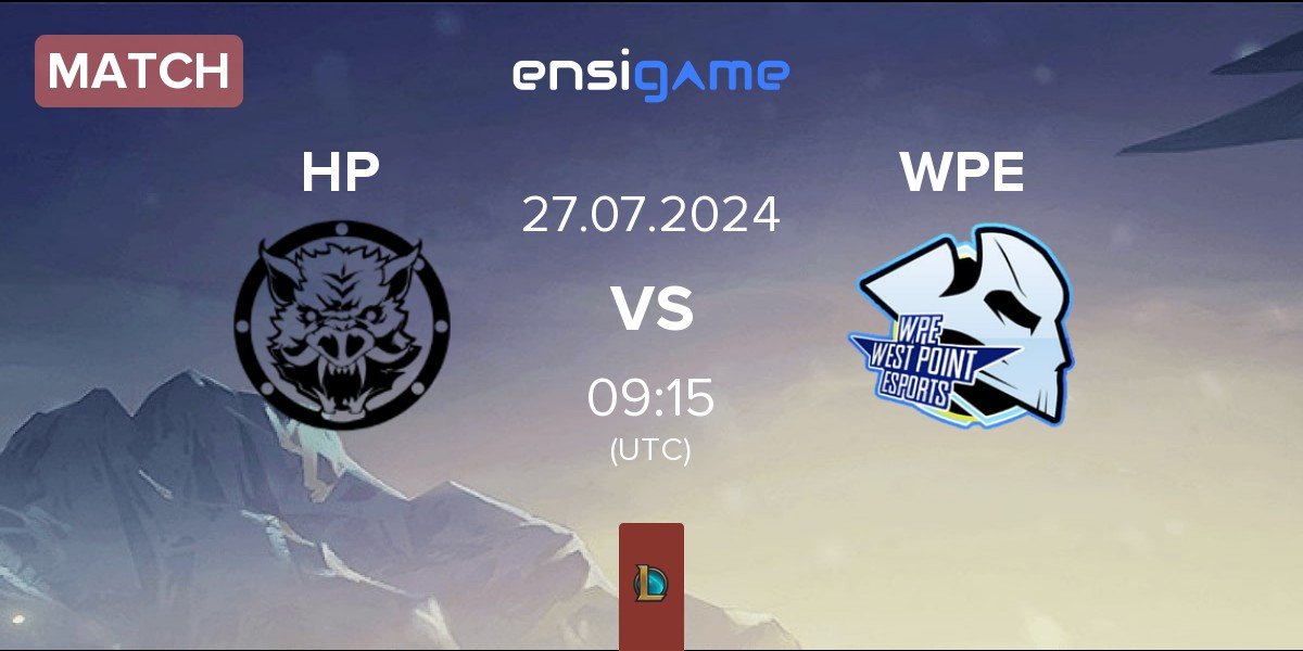 Match HELL PIGS HP vs West Point Esports WPE | 27.07