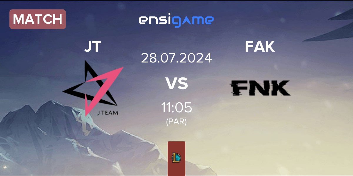 Match J Team JT vs Frank Esports FAK | 28.07