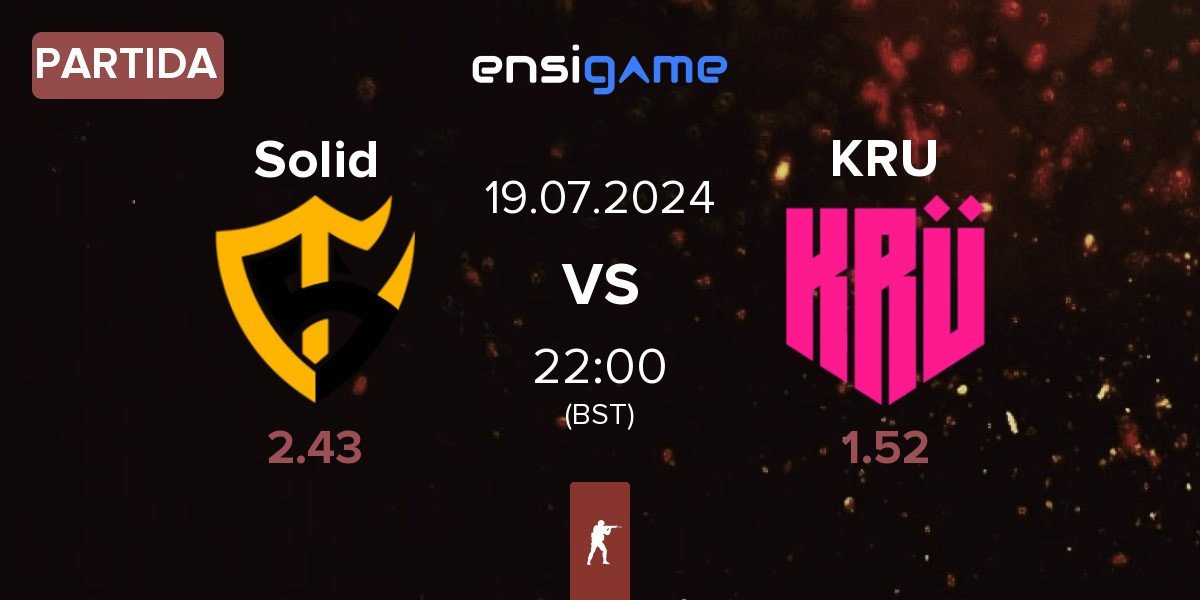 Partida Team Solid Solid vs KRU Esport KRU | 19.07