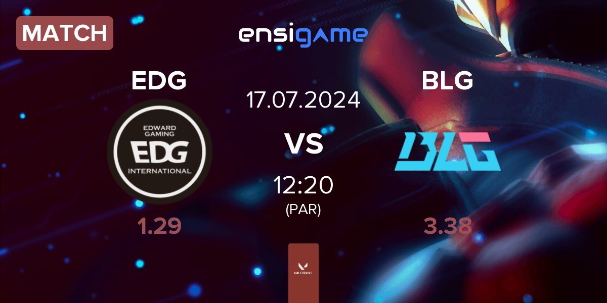 Match Edward Gaming EDG vs Bilibili Gaming BLG | 17.07