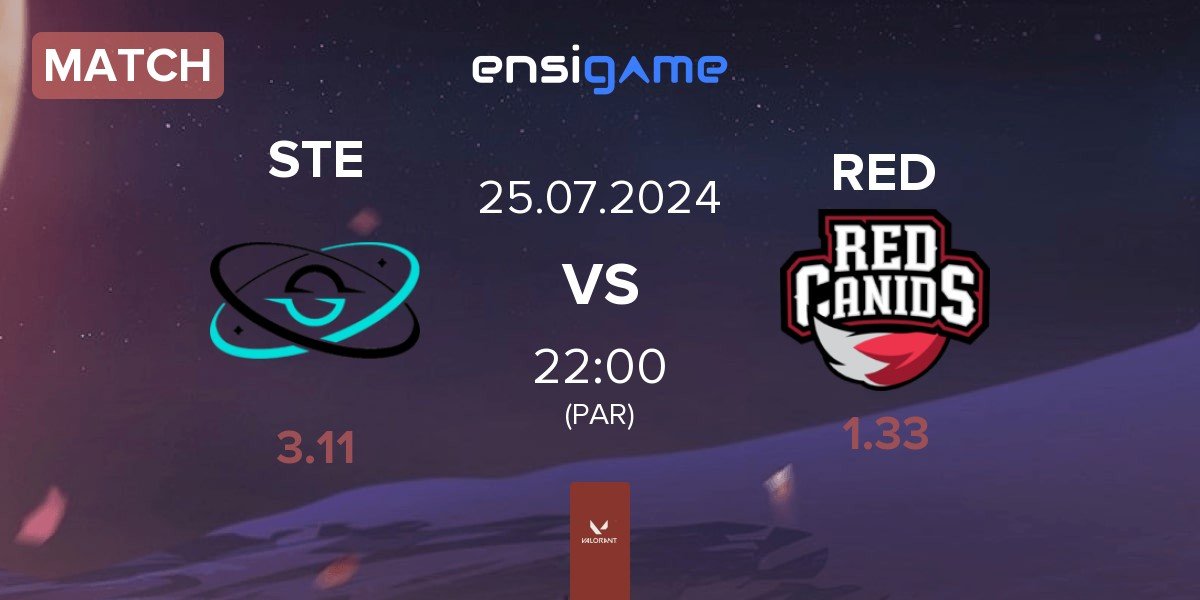 Match STELLAE Gaming STE vs RED Canids RED | 25.07