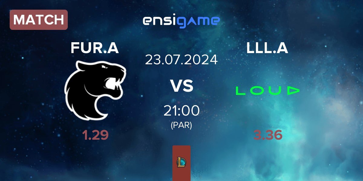 Match Furia Academy FUR.A vs LOUD Academy LLL.A | 23.07