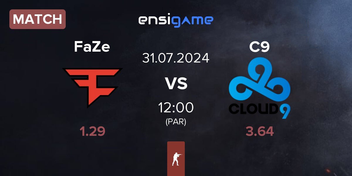 Match FaZe Clan FaZe vs Cloud9 C9 | 31.07