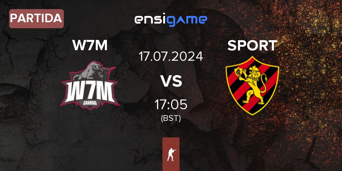 Partida W7M Esports W7M vs eSports Recife SPORT | 17.07