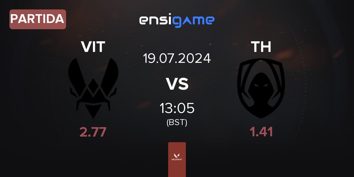 Partida Team Vitality VIT vs Team Heretics TH | 19.07