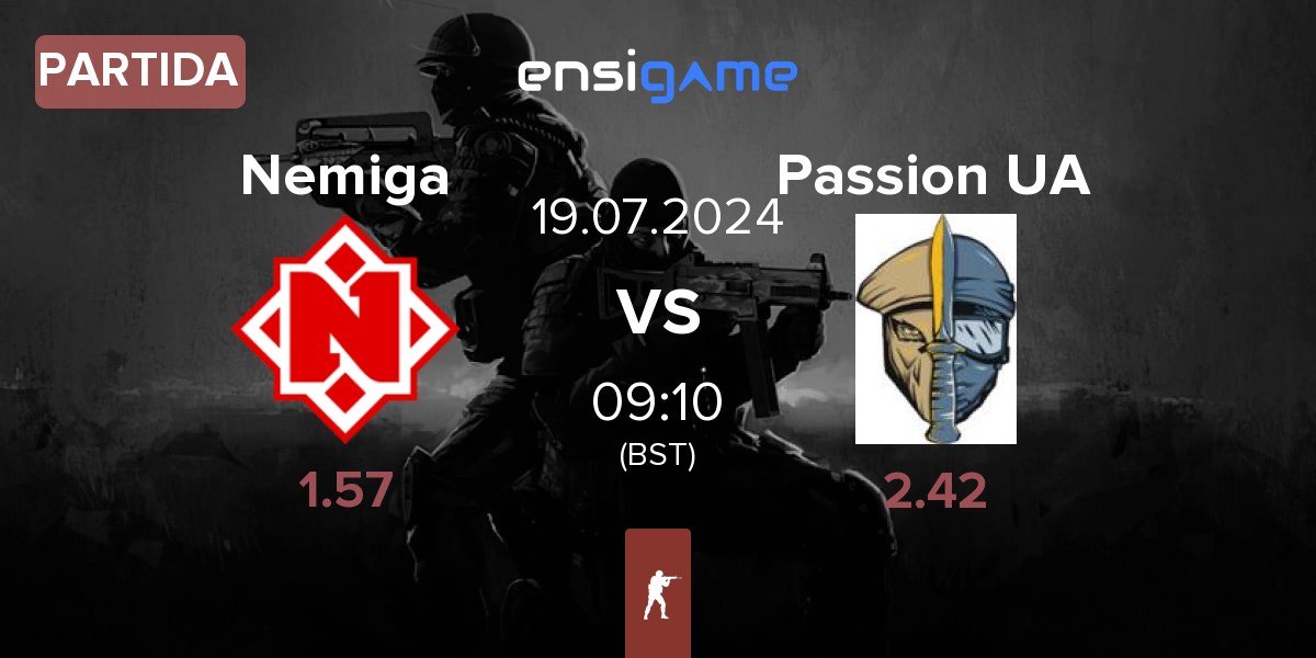 Partida Nemiga Gaming Nemiga vs Passion UA | 19.07