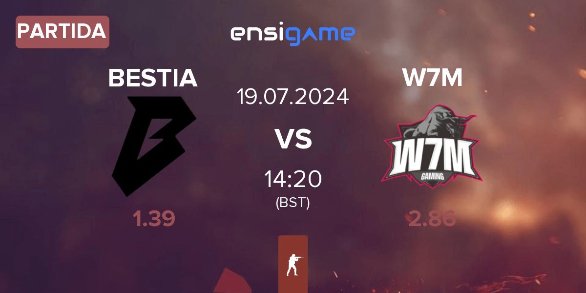 Partida BESTIA vs W7M Esports W7M | 19.07