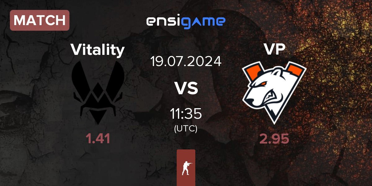 Match Team Vitality Vitality vs Virtus.Pro VP | 19.07