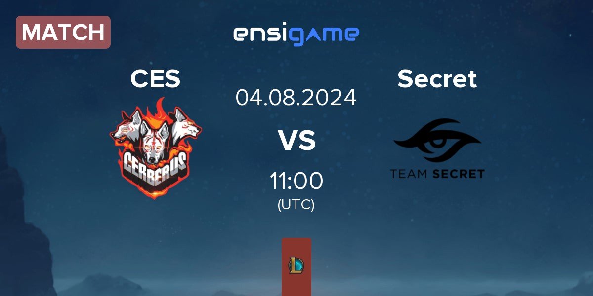 Match CERBERUS Esports CES vs Team Secret Secret | 04.08