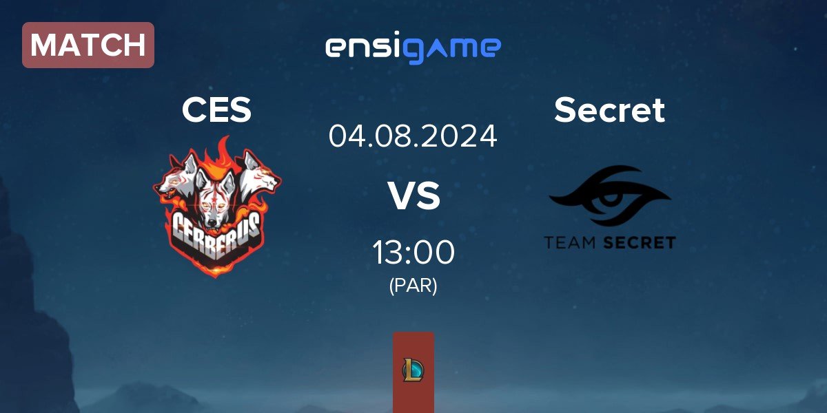 Match CERBERUS Esports CES vs Team Secret Secret | 04.08