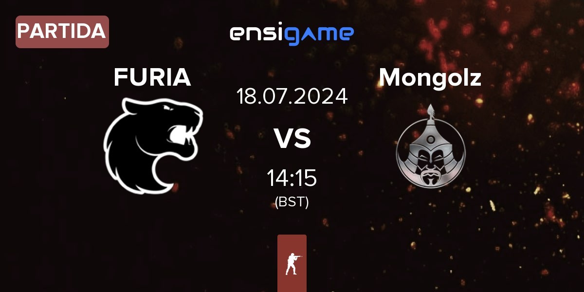 Partida FURIA Esports FURIA vs The Mongolz Mongolz | 18.07