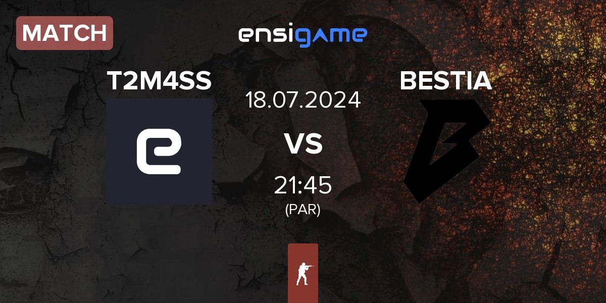 Match Amigos de T2M4SS T2M4SS vs BESTIA | 18.07