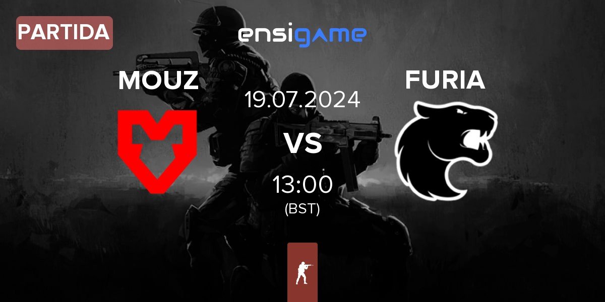 Partida MOUZ vs FURIA Esports FURIA | 19.07