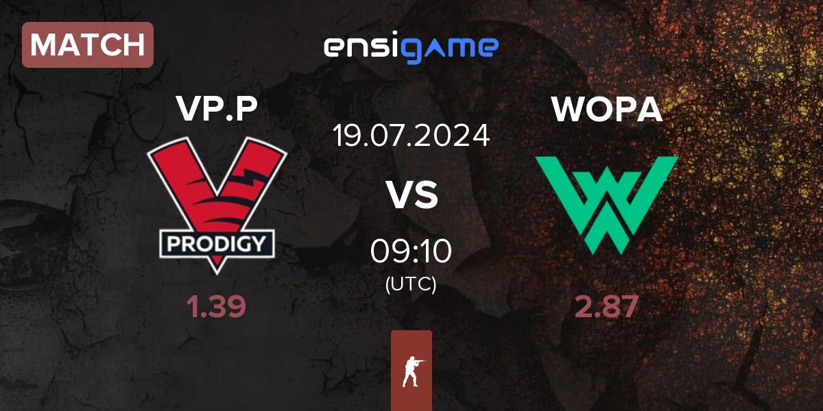 Match VP.Prodigy VP.P vs WOPA Esport WOPA | 19.07