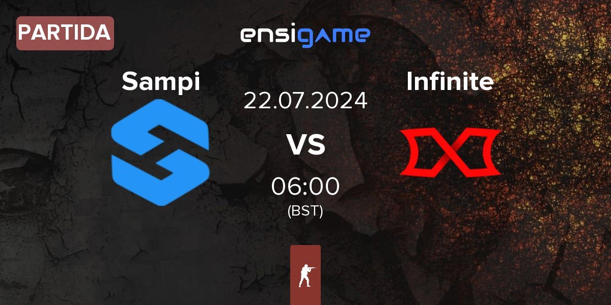 Partida Team Sampi Sampi vs Infinite Gaming Infinite | 22.07