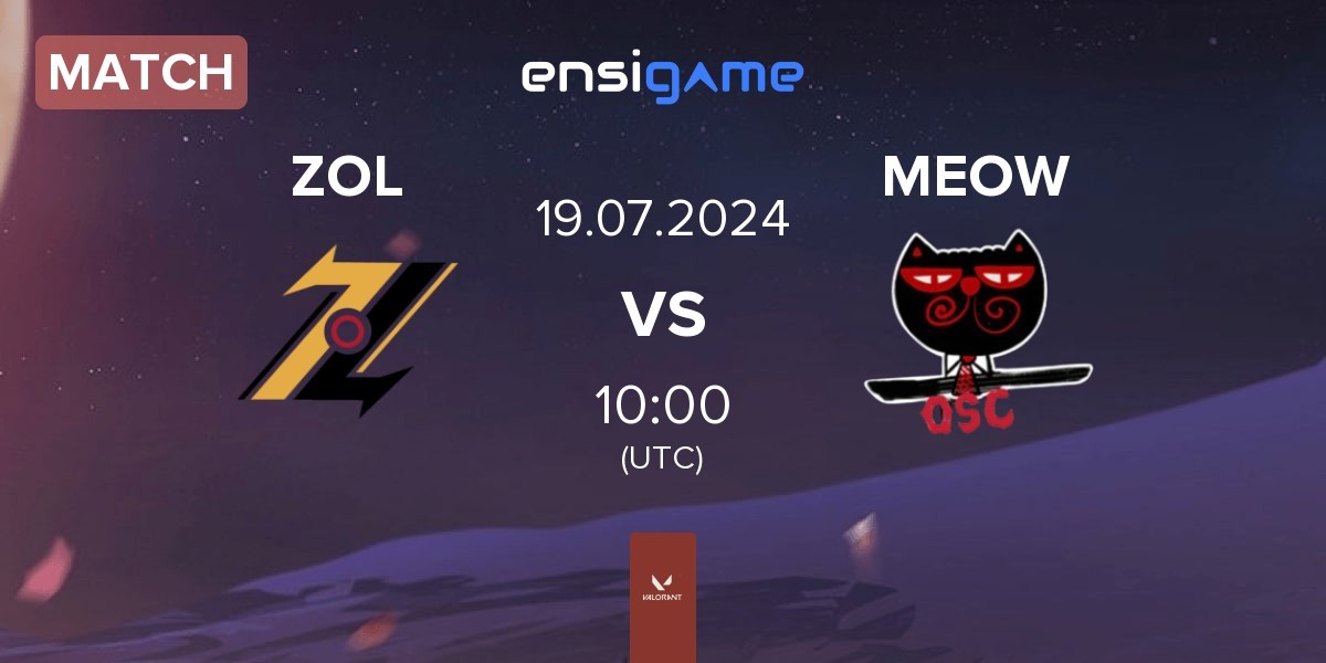 Match ZOL Esports ZOL vs OLD STINKY CAT MEOW | 19.07