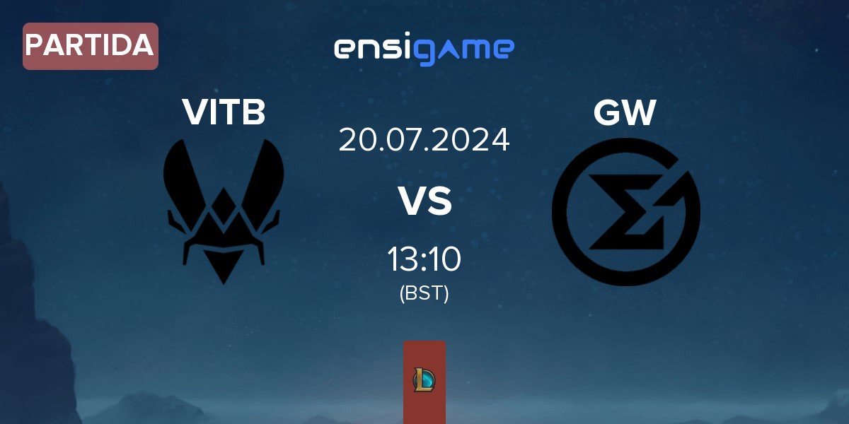 Partida Vitality.Bee VITB vs GameWard GW | 20.07