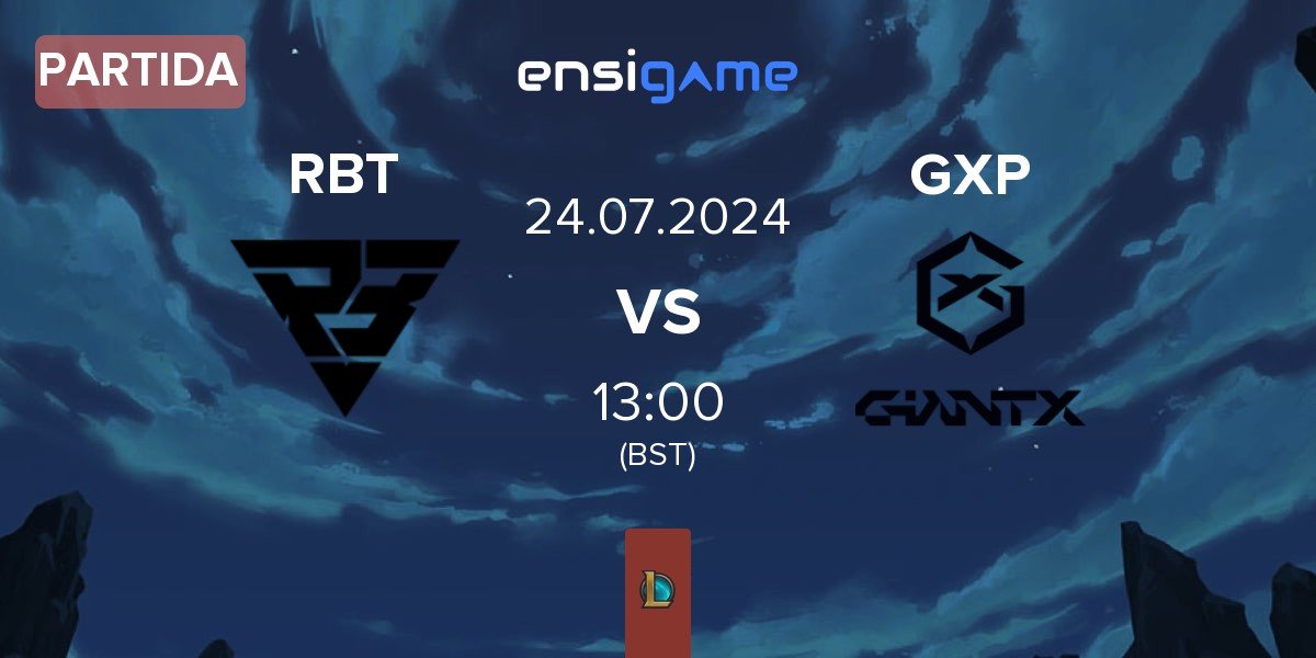 Partida Ramboot Club RBT vs GIANTX Academy GXP | 24.07