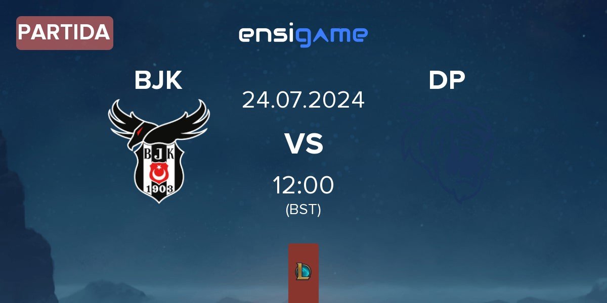 Partida Besiktas Esports BJK vs Dark Passage DP | 24.07