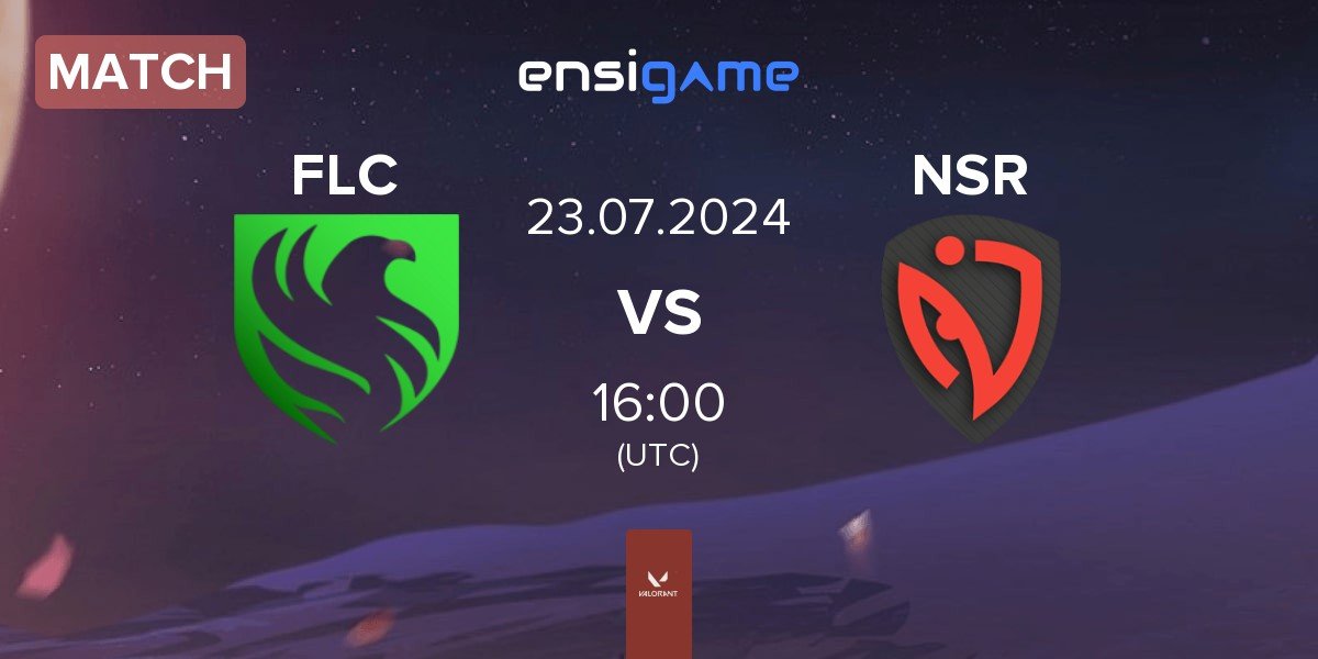 Match Team Falcons FLC vs NASR Esports NSR | 23.07