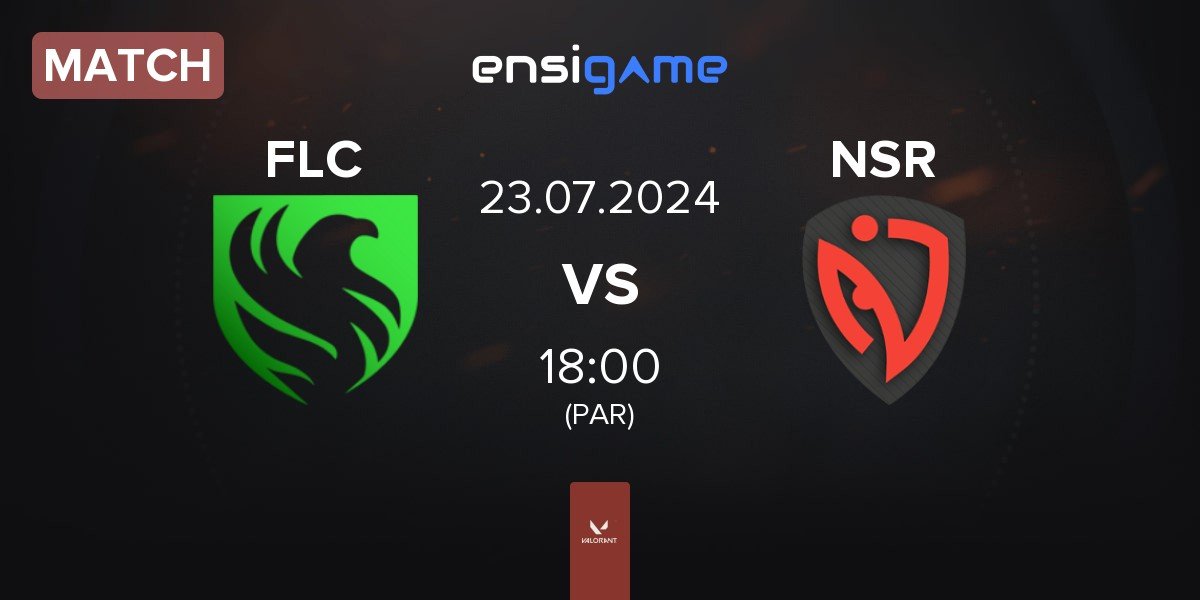 Match Team Falcons FLC vs NASR Esports NSR | 23.07