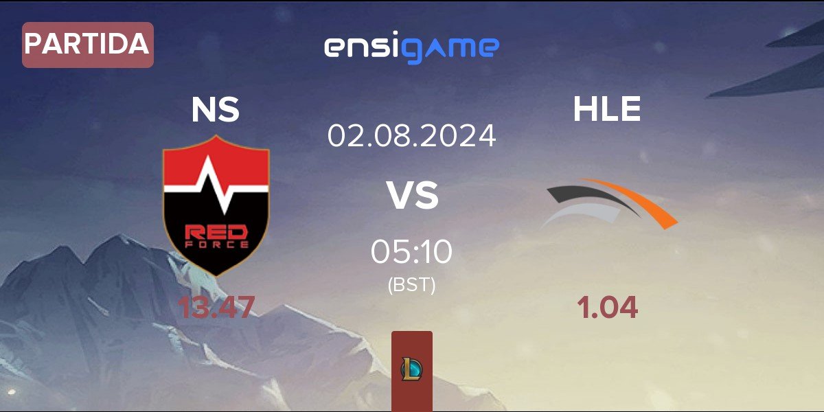 Partida Nongshim RedForce NS vs Hanwha Life Esports HLE | 02.08