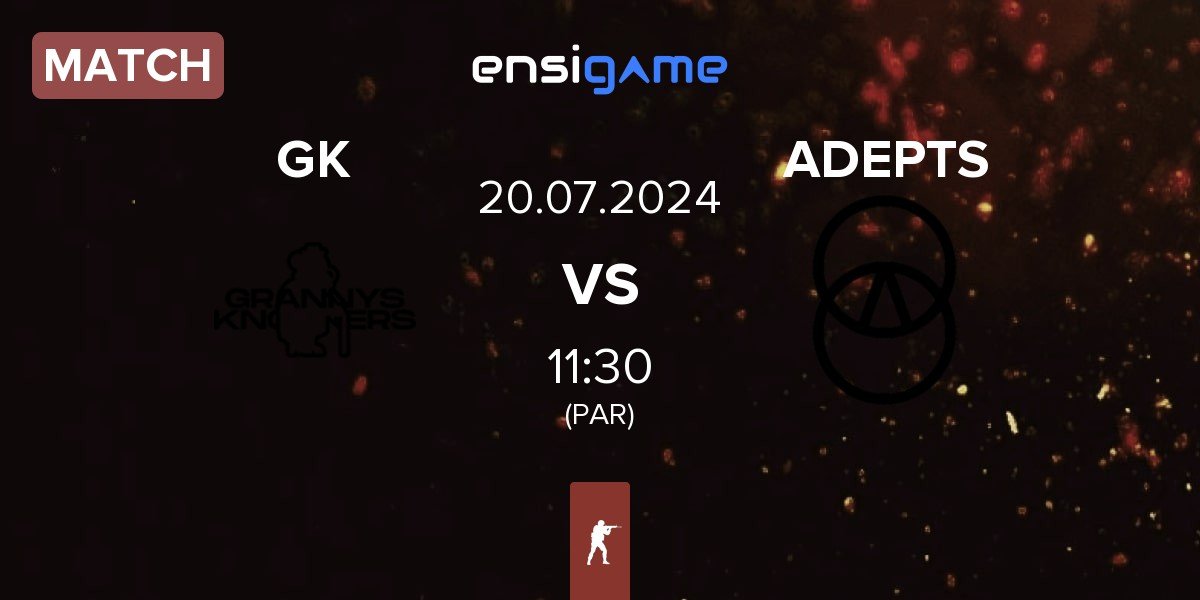 Match Grannys Knockers GK vs ADEPTS | 20.07