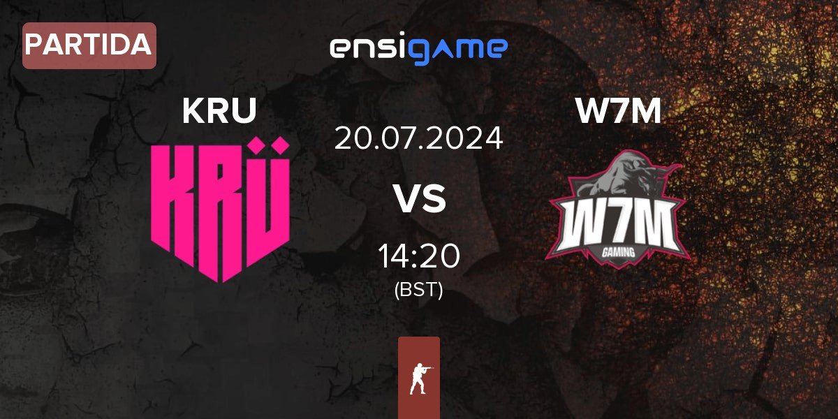 Partida KRU Esport KRU vs W7M Esports W7M | 20.07