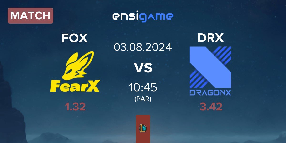 Match BNK FearX FearX vs DRX | 03.08