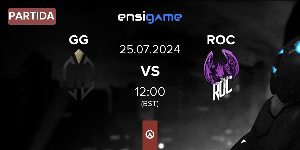 Partida Gaimin Gladiators GG vs ROC Esports ROC | 25.07