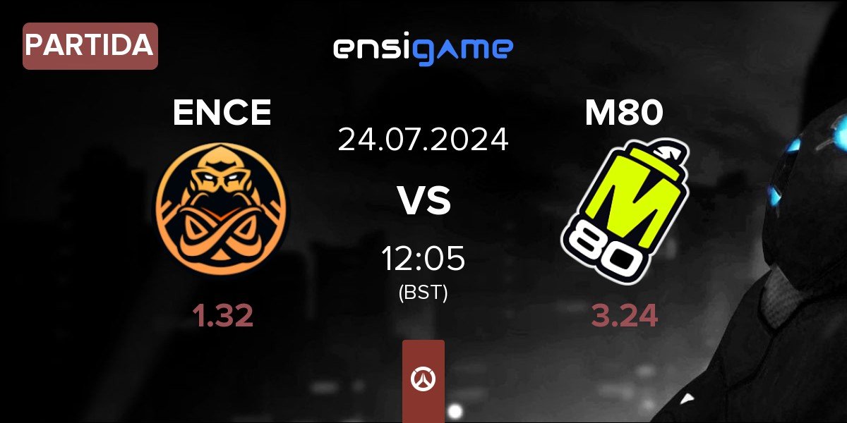 Partida ENCE eSports ENCE vs M80 | 24.07