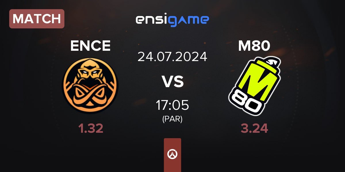 Match ENCE eSports ENCE vs M80 | 24.07