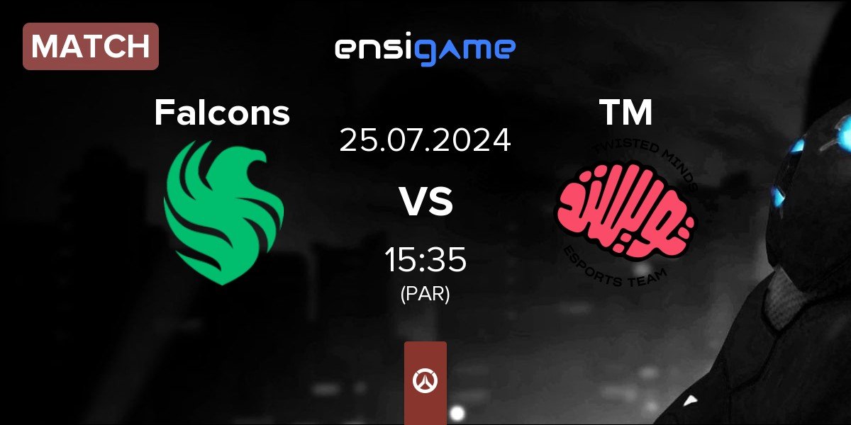 Match Team Falcons Falcons vs Twisted Minds TM | 25.07