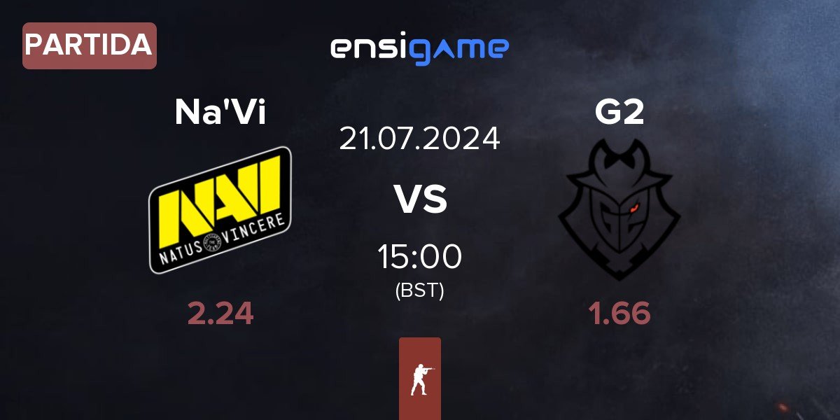 Partida Natus Vincere Na'Vi vs G2 Esports G2 | 21.07