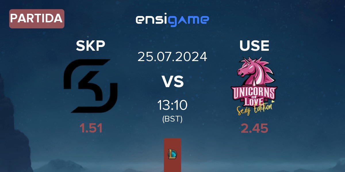 Partida SK Gaming Prime SKP vs Unicorns of Love Sexy Edition USE | 25.07