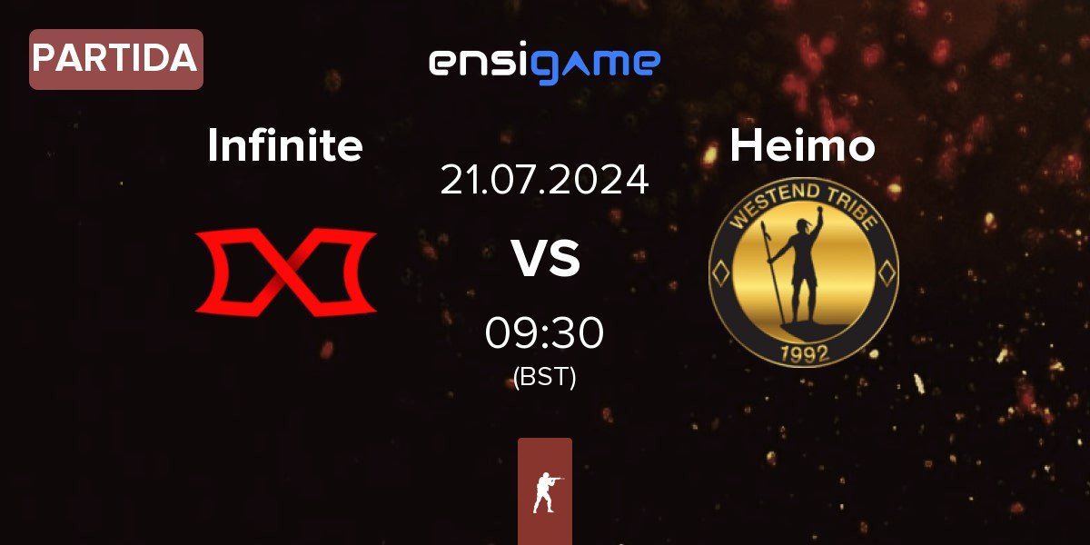 Partida Infinite Gaming Infinite vs Heimo Esports Heimo | 21.07