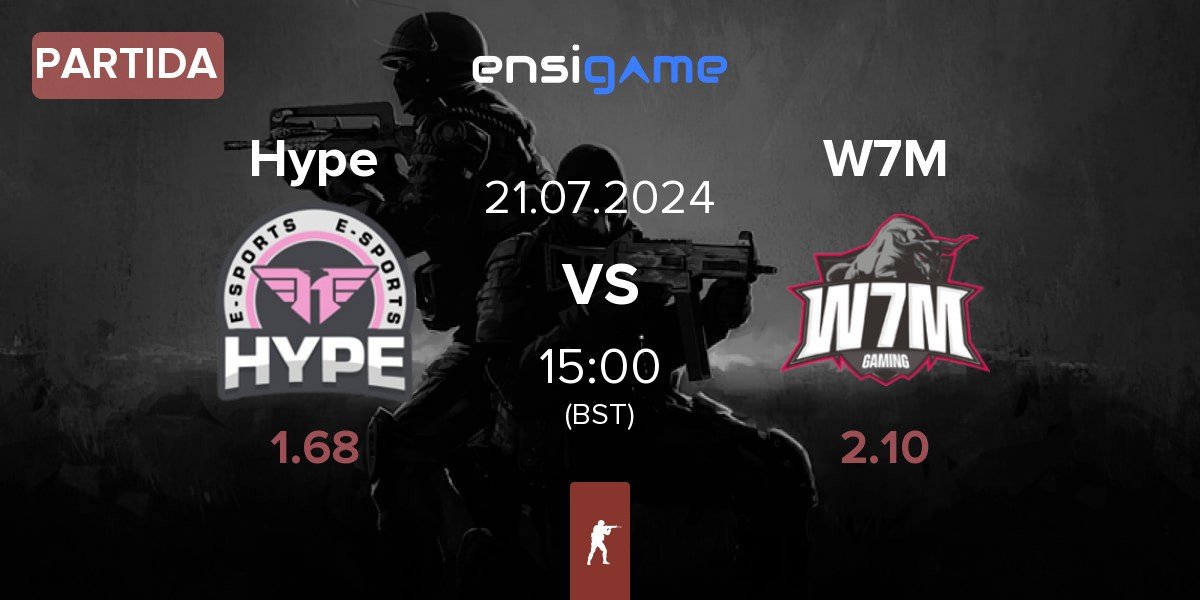 Partida Hype vs W7M Esports W7M | 21.07