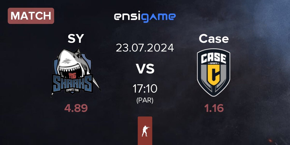 Match Sharks Youngsters SY vs Case Esports Case | 23.07