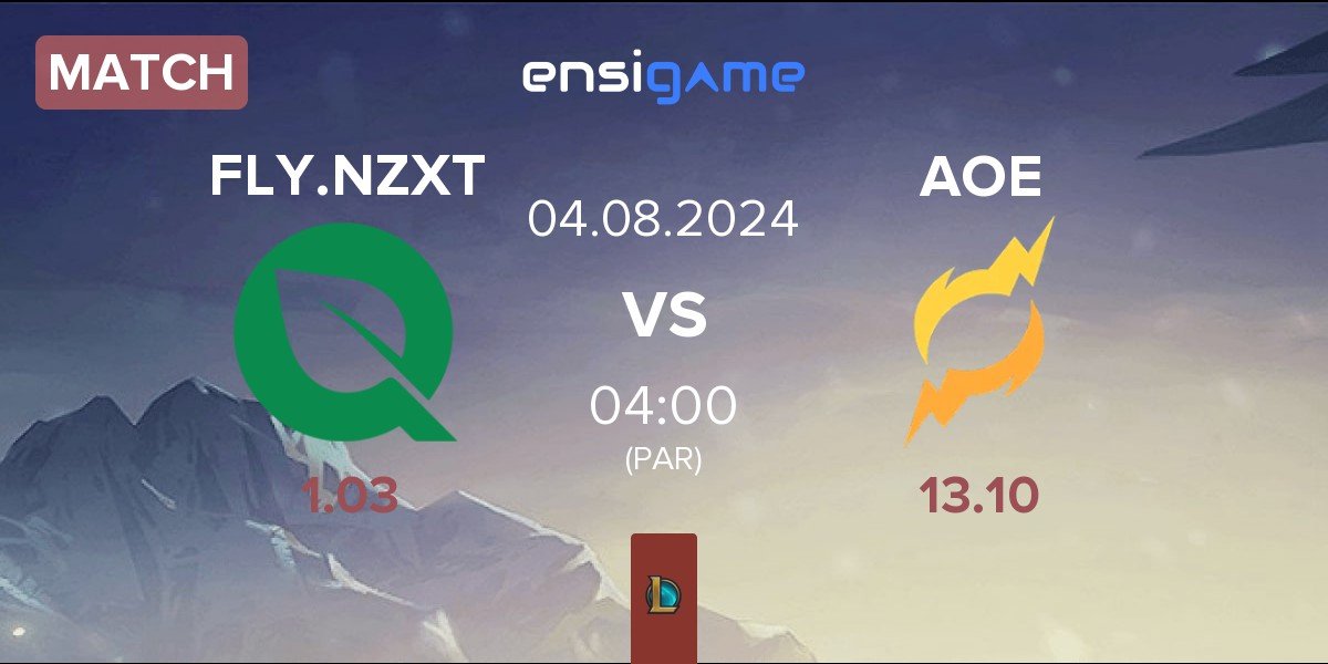 Match FlyQuest NZXT FLY.NZXT vs Area of Effect Esports AOE | 04.08