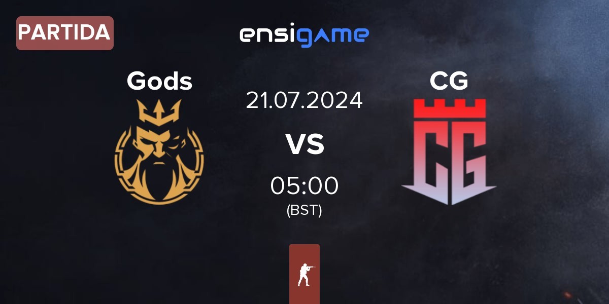 Partida Gods Reign Gods vs Carnival Gaming CG | 21.07