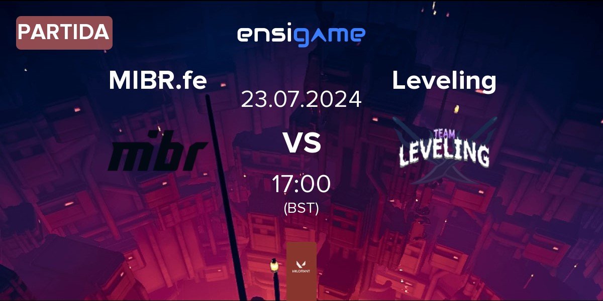 Partida Made in Brazil GC MIBR GC vs Team Leveling Leveling | 23.07