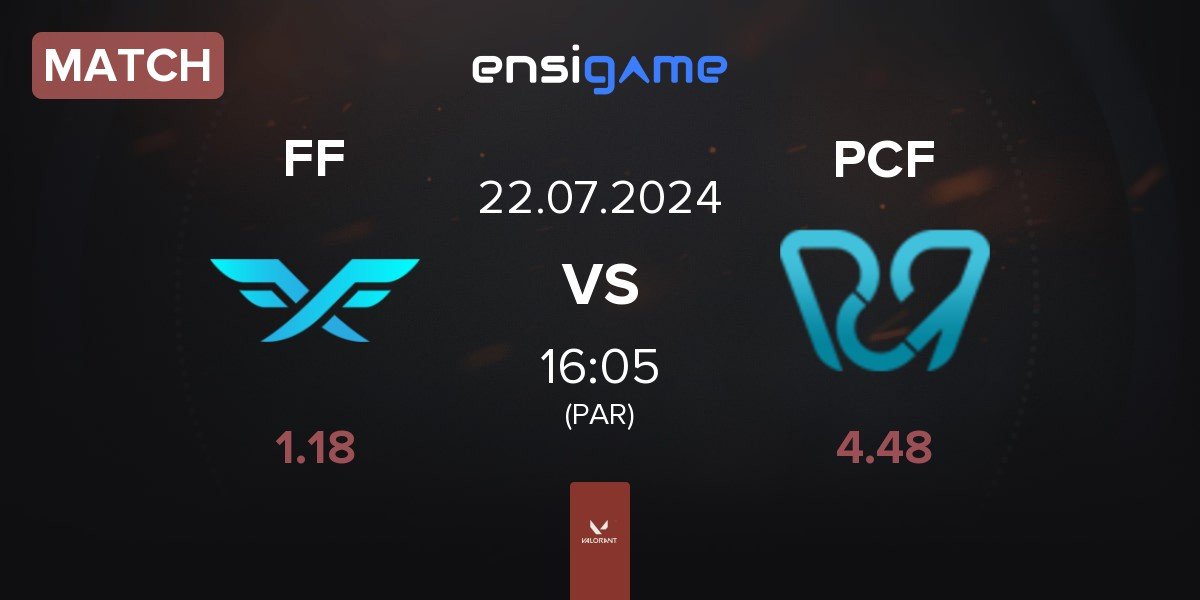 Match Fire Flux Esports FF vs Pcific Esports PCF | 22.07