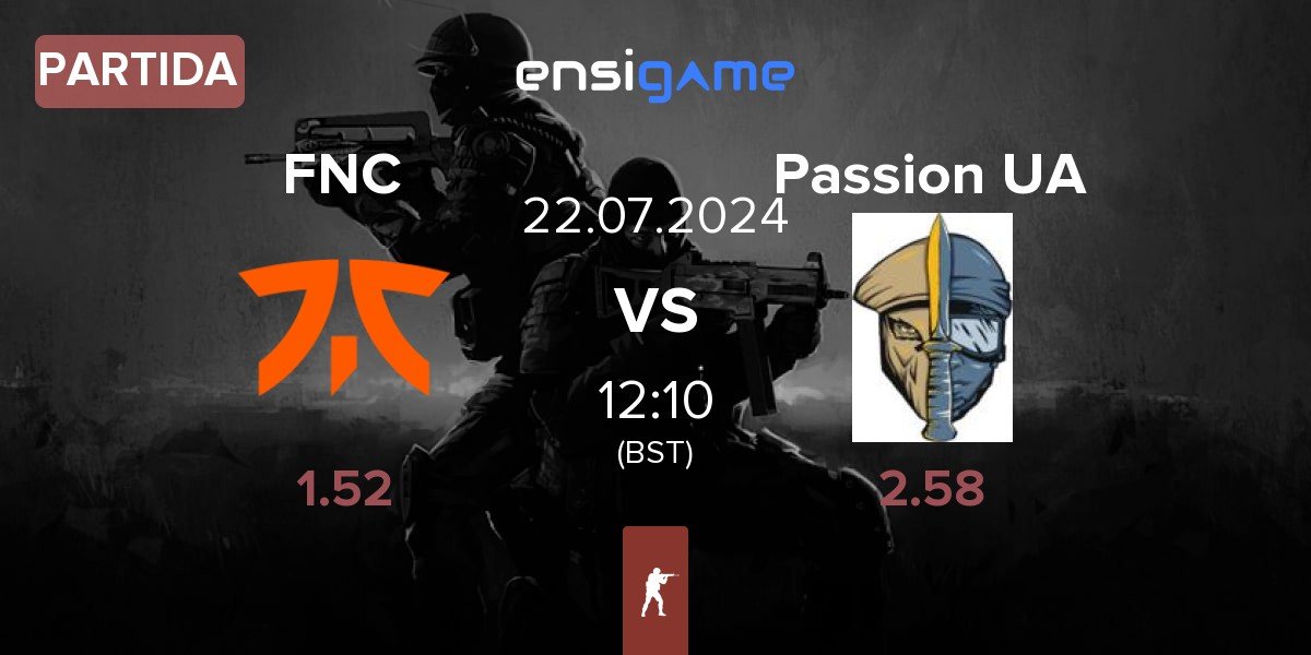 Partida Fnatic FNC vs Passion UA | 22.07