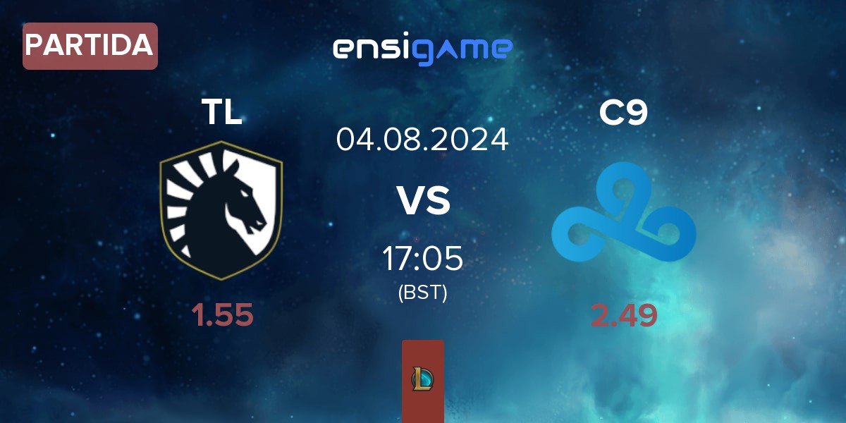 Partida Team Liquid TL vs Cloud9 C9 | 04.08