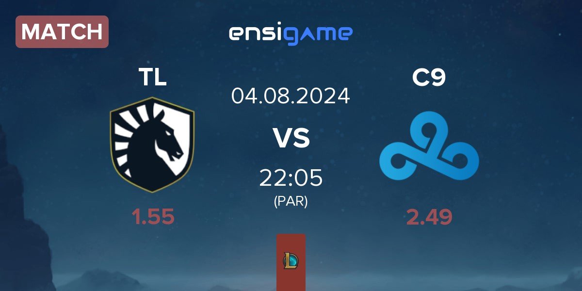 Match Team Liquid TL vs Cloud9 C9 | 04.08