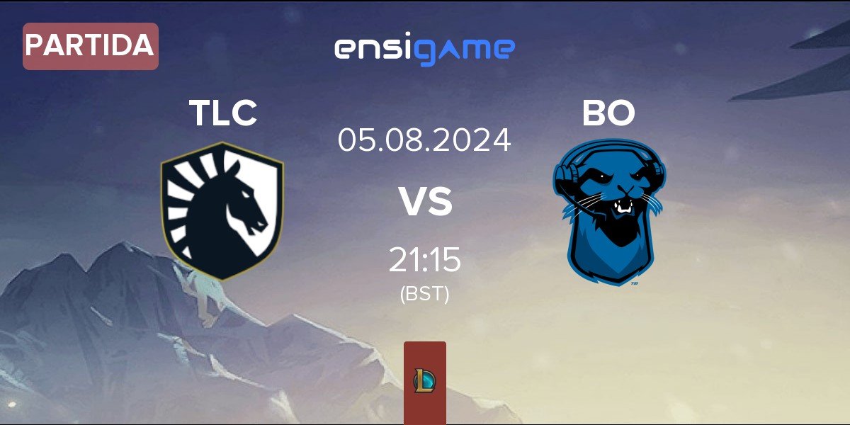 Partida Team Liquid Challengers TLC vs Blue Otter BO | 05.08