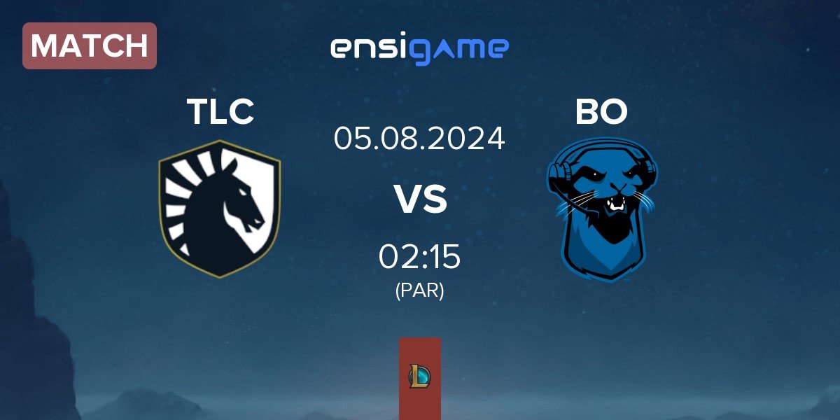 Match Team Liquid Challengers TLC vs Blue Otter BO | 05.08