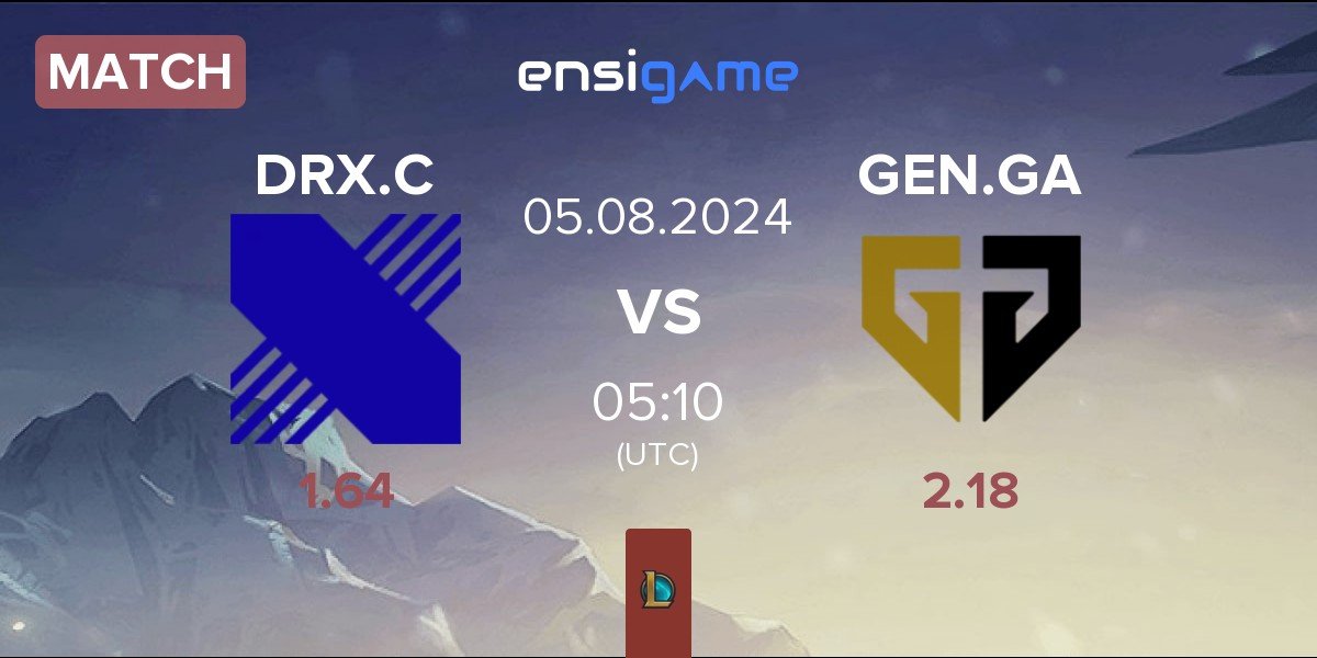 Match DRX Challengers DRX.C vs Gen.G Global Academy GEN.GA | 05.08